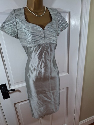 Luis civit silver lined - lined, dress