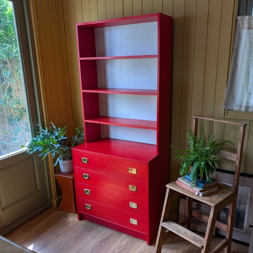 Danish mid century bookcase - danish,