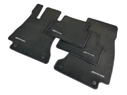 Amg velour floor mats set - velour,