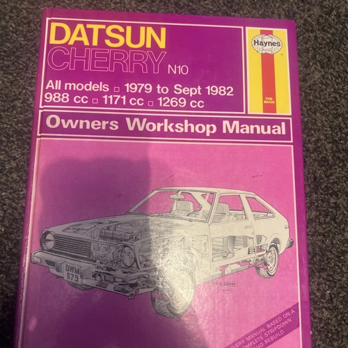 Datsun cherry 1979 to 1982 - -, 1982"