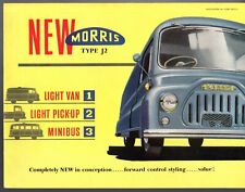 Morris J2 1957-1961 UK Market