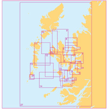 Admiralty Small Craft Charts 5616: West Coast of Scotland - FULL SET