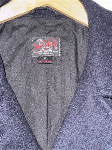 Mens vintage woolrich pea - mens,