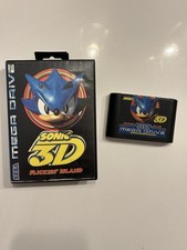 Sega Mega Drive Game Sonic 3D