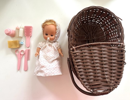 Baby doll moses basket plus - in,