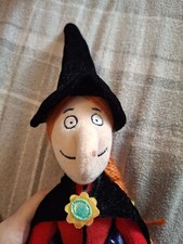 Room On The Broom Witch with Broom Plush Soft Toy Julia Donaldson VGC 2012 13"