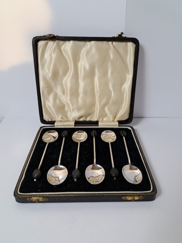 Set silver art deco - set,