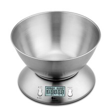 5KG Digital Kitchen Scales Cooking Food Weighing Weight Electronic Scale W/ Bowl