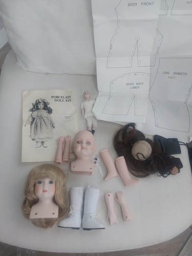 Porcelain doll making - x, kit