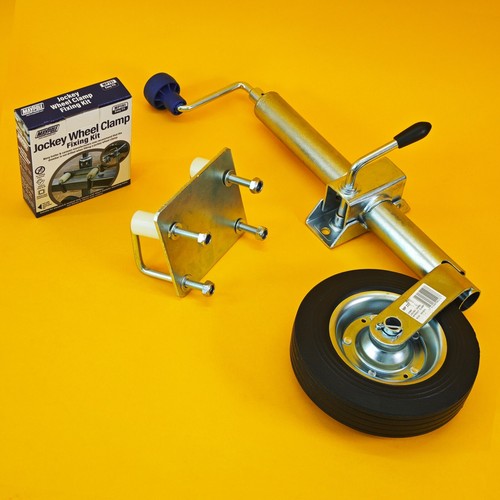 42mm jockey wheel clamp - wheel, +