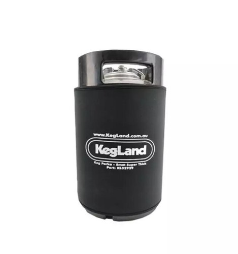 Neoprene keg koozie - neoprene, kegland