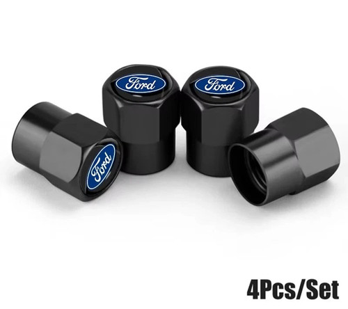 Ford dust caps black - ford,