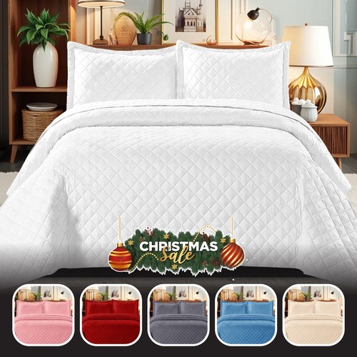 Quilted bedspread piece - quilted,