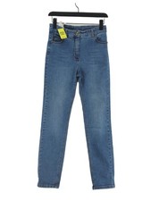 Olsen Women's Jeans UK 8 Blue Cotton with Elastane Skinny