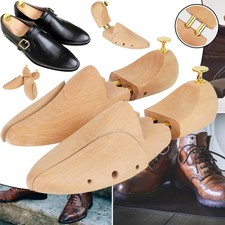 Shoe Trees Wood Stretchers x2 Mens Women Wooden Shaper,Cedar Wood Shoe Stretcher