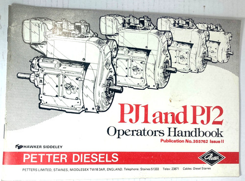 Petter pj1 pj2 series - series, diesel
