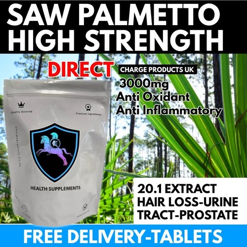 Saw palmetto 3000mg 180 - saw,