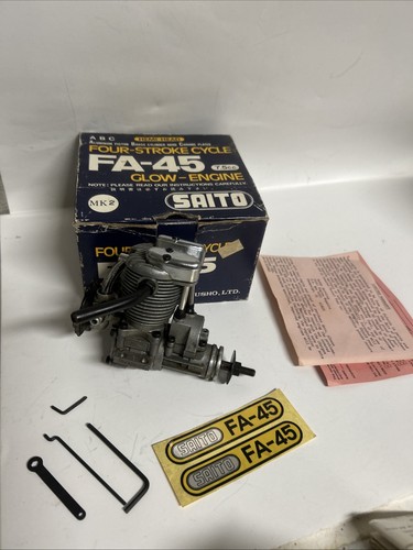 Vintage saito 5cc glow - vintage,