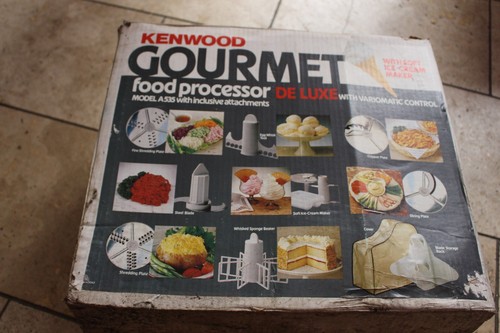 Kenwood gourmet food processor - kenwood,