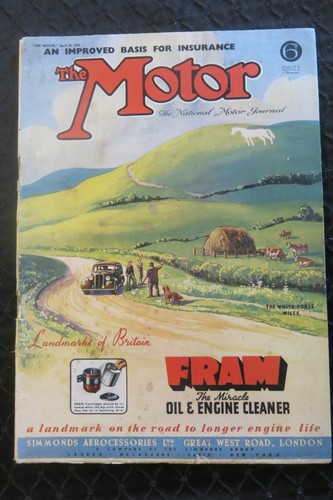 Motor magazine original - original, wwii