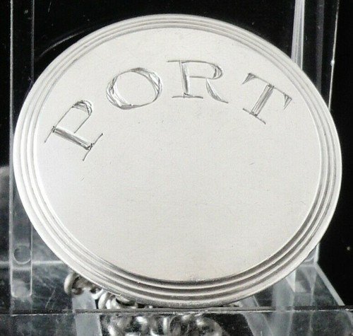 Antique sterling silver port - antique,
