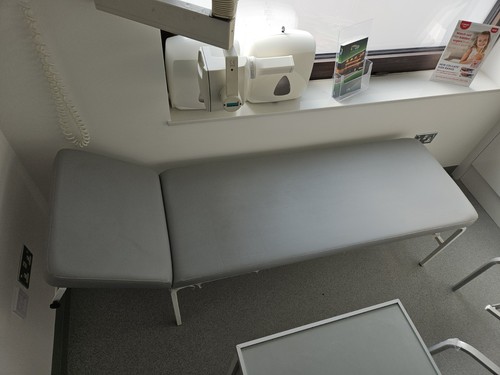 Medical couch examination - couch,