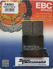 EBC ORGANIC Rear Brake Pads