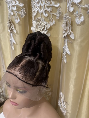Full lace cornrow braided wigs - lace,