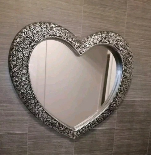 Large mirror heart shape - mirror,