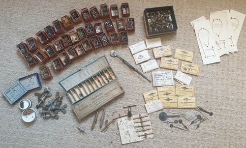 Job lot vintage clock watch - lot, clock/watch