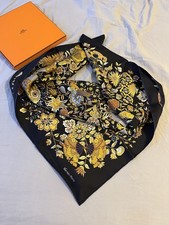 Hermes Fleurs Et Papillons De