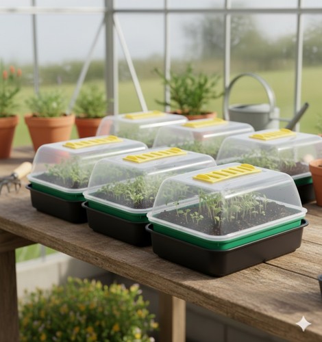 Small windowsill propagator - windowsill,