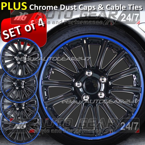 Black blue ring car - blue,