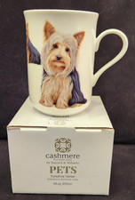 8.3 Maxwell & Williams Yorkshire Terrier Pets Coffee Mug by K. Castle Cashmere
