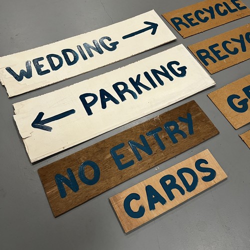 Hand painted wedding event - hand,