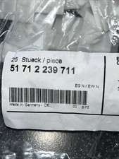 Genuine BMW E30 M Tech 2 Front Spoiler Clips 51712239711