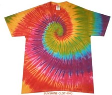 Tie dye T Shirt rainbow