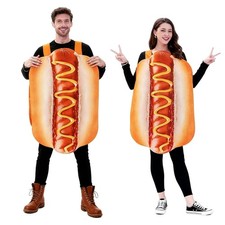 Unisex Hot Dog Cosplay Costume