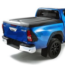 Toyota Hilux 2016-2020 Aeroklas Speed Black Lift-Up Tonneau Lid