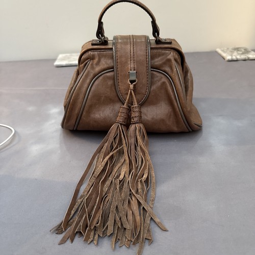 Mimco soft leather caramel - mimco,