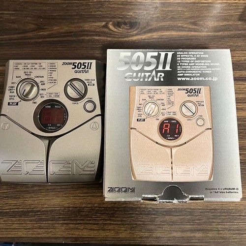 Zoom 505ii silver guitar - zoom,