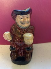 Royal Doulton Small Seated Toby Jug Falstaff D6063