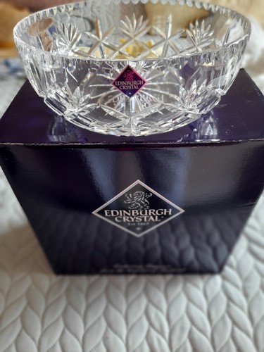 Edinburgh crystal bowl cut - crystal,