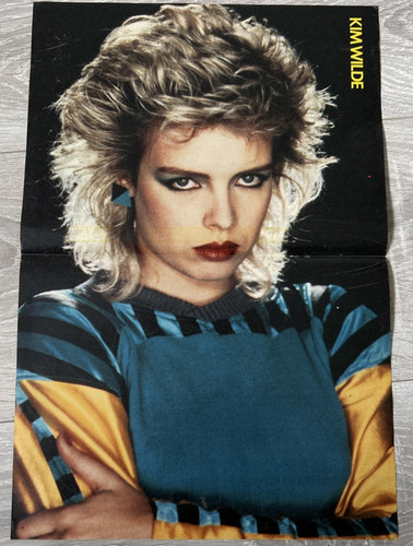 Kim wilde vintage poster music - poster,