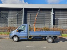 Ford Transit Dropside LWB Euro 6 with 500kg Crane / HIAB