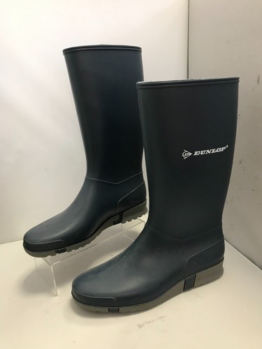 Men dunlop navy blue wellies - men's,