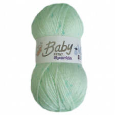 Woolcraft Baby Print SPARKLE DK Knitting Wool / Yarn 100g - 5410 MINT