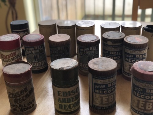 Phonograph cylinder records - cylinder,