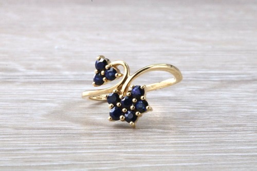 Ceylon sapphire flower set - ceylon,