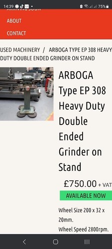 Pedistal grinder - pedistal,